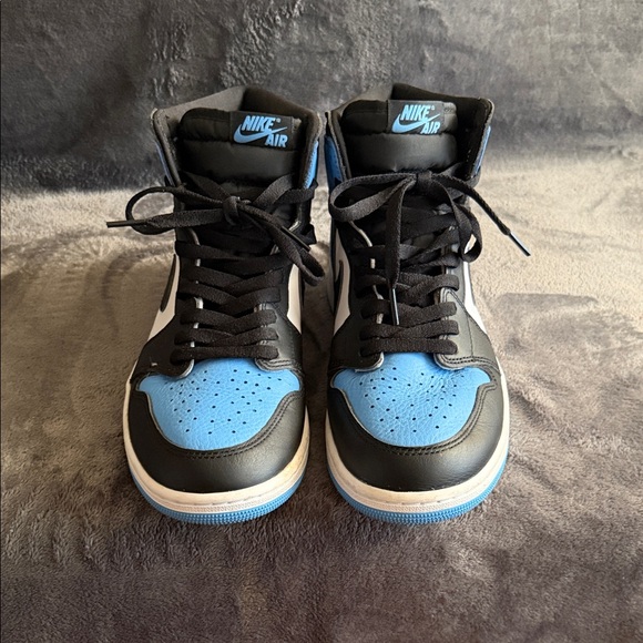 Nike Air Jordan Men's Sneakers - Black White and Blue